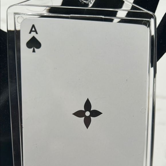 Louis Vuitton Murakami Multicolor Logo Playing Card  Keychain with Gold Clasp - Picture 3 of 4